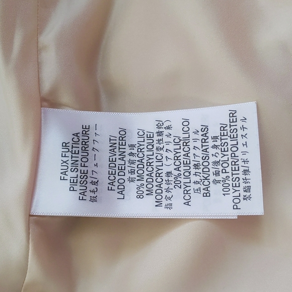 BCBGeneration FUN Faux Fur Jacket XL EUC - Picture 11 of 13